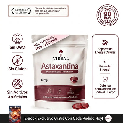 Vireal Astaxanthin - 12mg Softgels
